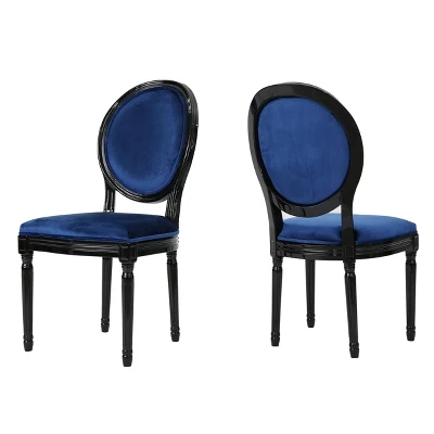 Set Of 2 Camille New Velvet Dining Chair - Christopher Knight Home - Image 5