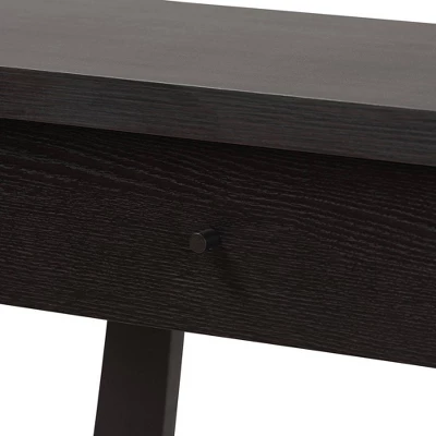 Herman Wood 1 Drawer Console Table - Baxton Studio - Image 5