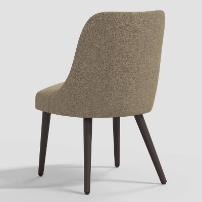 Geller Modern Dining Chair In Textured Linen Zuma - Threshold™ - Image 4