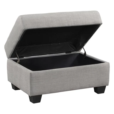 108" Reversible L-Shape Sectional Sofa Couch With Storage Ottoman-ModernLuxe - Image 8