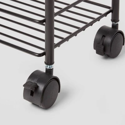 Metal Shower Caddy Tower Black - Room Essentials™ - Image 2