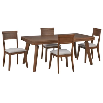 5pc Berea Rectangular Dining Set - Buylateral - Image 8