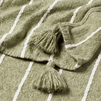 Tasseled Boucle Bed Throw - Threshold™ - Image 2