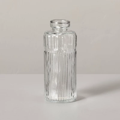 Ribbed Clear Glass Bud Vase - Hearth & Hand™ With Magnolia - Image 6