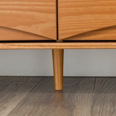 Mid-Century Modern Contoured 6 Drawer Dresser - Saracina Home - Image 15