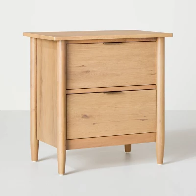 2-Drawer Wood Nightstand - Hearth & Hand™ With Magnolia - Image 8