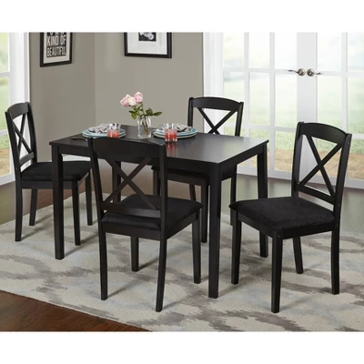 5pc Mason Rectangular Crossback Dining Set - Buylateral