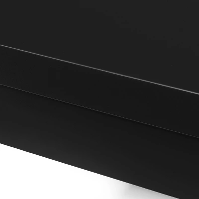 Benner Farmhouse Counter Height Wood Dining Table Black - Christopher Knight Home - Image 6