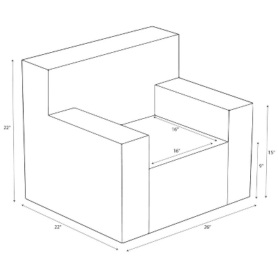 Modern Kids’ Chair - Pillowfort™ - Image 5