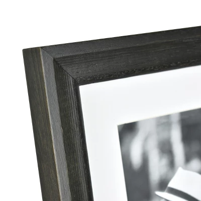 10.375" X 12.375" Matted To 8" X 10" Basic Foundational Frame Black - Threshold™ - Image 3