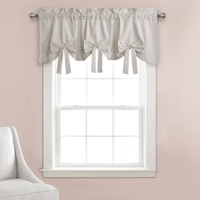 18"x52" Melody Bow Valance Blush - Lush Décor - Image 4