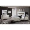 3pc Queen La Mesa Bed Nightstand And Dresser Set Silver - HOMES: Inside + Out