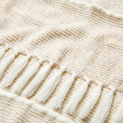 Heathered Stripe Woven Throw Blanket - Hearth & Hand™ With Magnolia - Image 2
