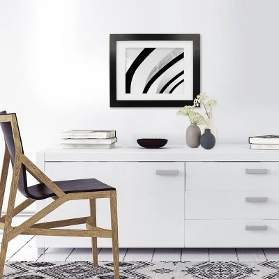 14" X 18" Matted To 11" X 14" Wide Gallery Frame Black - Room Essentials™ - Image 3