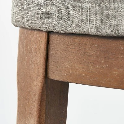 Candor Wood And Upholstered Saddle Counter Height Barstool - Threshold™ - Image 4