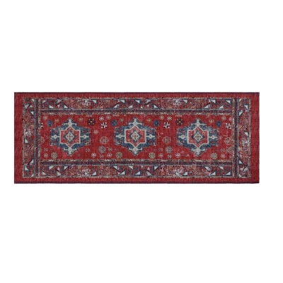 Vintage Persian Medallion Kitchen Rug Red - Threshold™ - Image 5