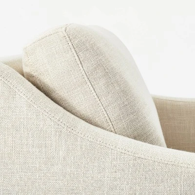 Vivian Park Upholstered Swivel Chair Cream - Threshold™ Designed With Studio McGee - Image 4