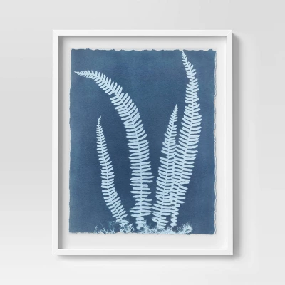 (Set Of 2) 16" X 20" Float Mount Plant Print Framed Wall Poster Set White - Threshold™ - Image 2