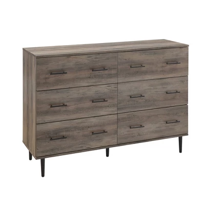 Higgins Modern Horizontal 6 Drawer Dresser - Saracina Home - Image 16