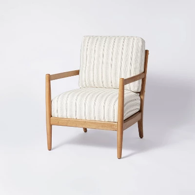 Park Valley Ladder Back Wood Arm Accent Chair - Threshold™ Designed With Studio McGee - Image 8