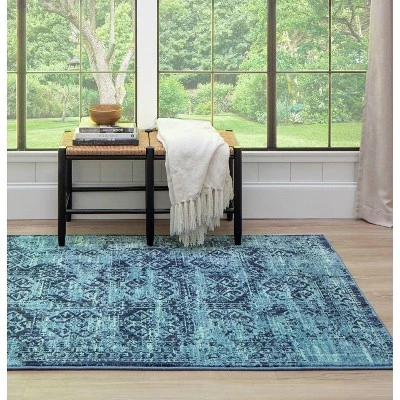 Overdyed Persian Area Rug - Threshold - Image 5