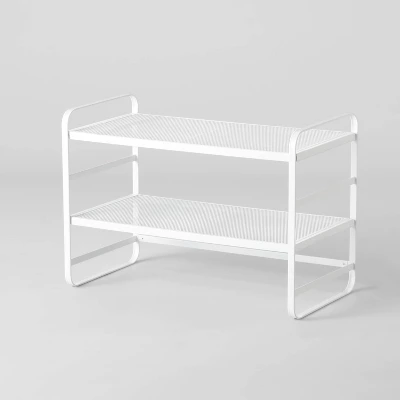 2 Tier Shoe Rack Metal Mesh - Brightroom™ - Image 4