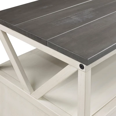 Farmhouse 3 Drawer Wood TV Stand For TVs Up To 65" - Saracina Home - Image 10