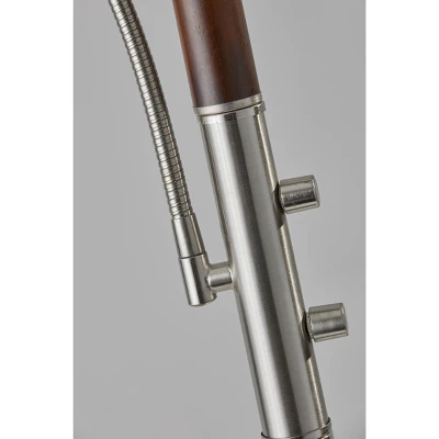 Lexington Combo Floor Lamp Black - Adesso - Image 3