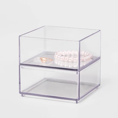 Plastic Organizer Tray Clear - Brightroom™ - Image 3