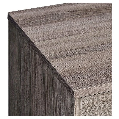 Mixed Material Nightstand - Room Essentials™ - Image 3