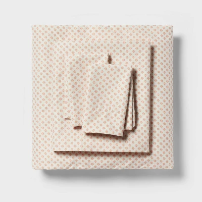 12pc Floral Boho Comforter & Sheets Set Terracotta Pink - Threshold™ - Image 3