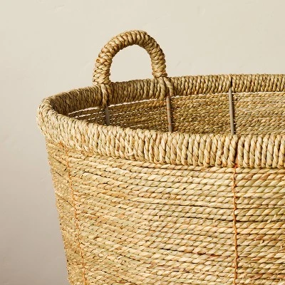 14"x18" Woven Floor Basket - Hearth & Hand™ With Magnolia - Image 2