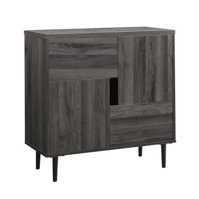 Modern Accent Cabinet With Color Pop Interior - Saracina Home - Image 8