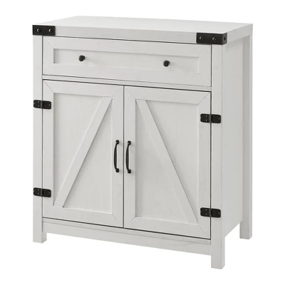Clarabelle Rustic Farmhouse Barn Door Accent Cabinet - Saracina Home - Image 10