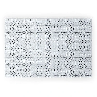 Becky Bailey Shibori Diamonds Looped Vinyl Welcome Mat - Society6 - Image 6