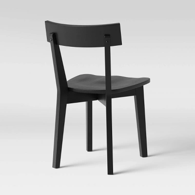 Set Of 2 Bombelli Modern Dining Chair Black - Threshold™ - Image 4