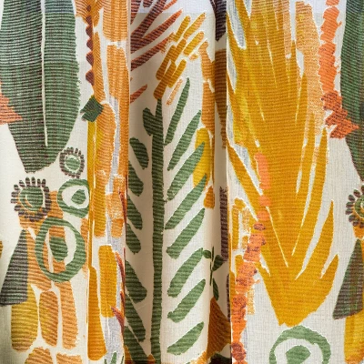 1pc Sheer Burnout Window Curtain Panel - Opalhouse™ Designed With Jungalow™ - Image 3