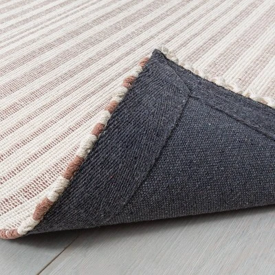 Stripe With Fringe Area Rug - Hearth & Hand With Magnolia - Image 2