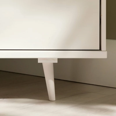 Cara Mid-Century Modern 3 Drawer Corner TV Stand For TVs Up To 58" - Saracina Home - Image 14