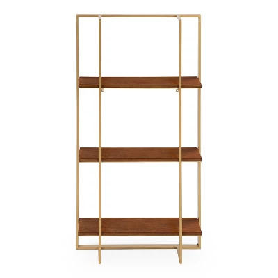 15" X 32" Kercheval Modern Wood Shelf - Kate & Laurel All Things Decor - Image 2