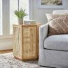 Lomita Rattan Accent Table Natural - Threshold™ Designed With Studio McGee