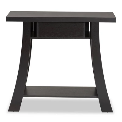 Herman Wood 1 Drawer Console Table - Baxton Studio - Image 4