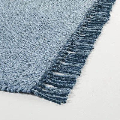 Solid Jute Area Rug Faded Blue - Hearth & Hand™ With Magnolia - Image 2