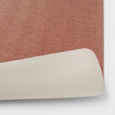 20" X 36" Herringbone Rust Comfort Mat - Threshold™ - Image 3