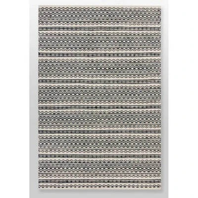 Norwalk Stripe Rug Black/White - Threshold™ - Image 2