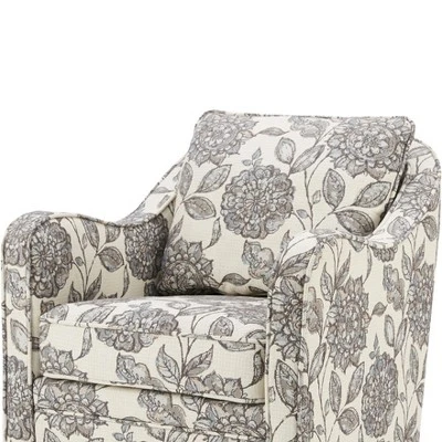 Mitchell Wide Seat Swivel Armchair - Madison Park - Image 4