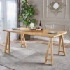 71" Sabine Rectangular Farmhouse Wood Dining Table - Christopher Knight Home