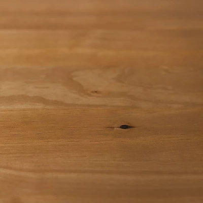 Set Of 2 Katie Transitional Tray Top 1 Drawer Solid Wood Nightstands Caramel - Saracina Home - Image 4