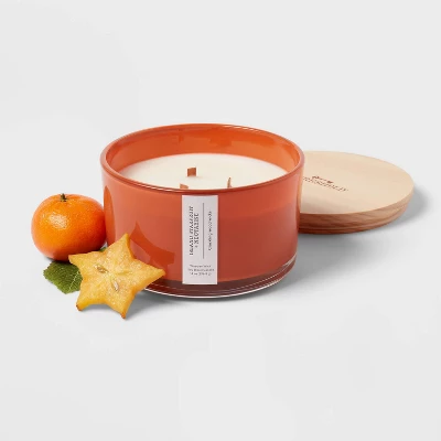 Island Starfruit And Nectarine Candle Orange - Threshold™ - Image 2