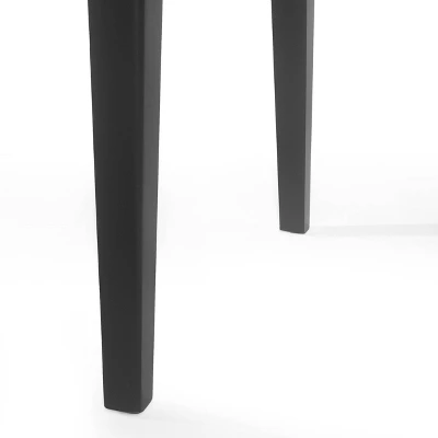 Benner Farmhouse Counter Height Wood Dining Table Black - Christopher Knight Home - Image 4